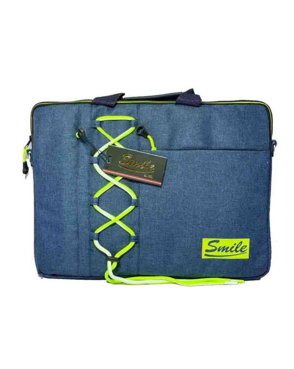 BAG LAPTOP SMILE كتف الوان