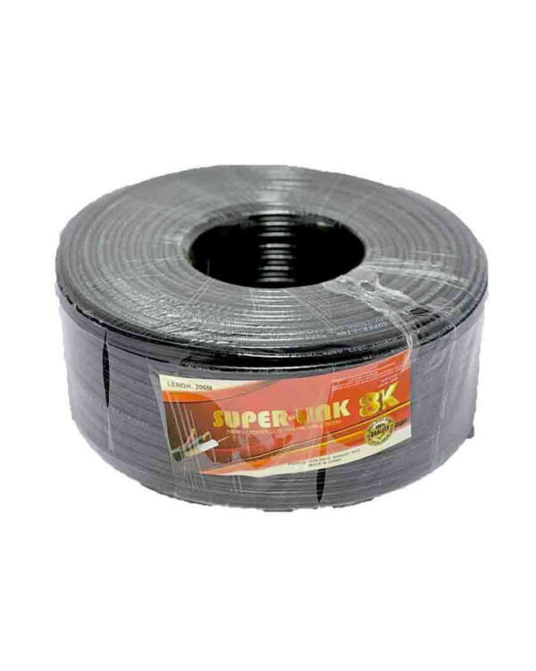 CABLE CAMERA RG59 200M SUPERLINK