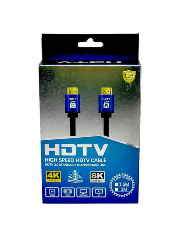 CABLE HDMI 4K 1,2M باكت كرتونه