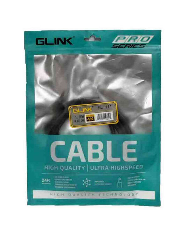 CABLE HDMI 4K 1,5M GLINK