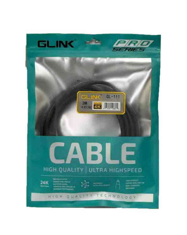CABLE HDMI 4K 3M GLINK
