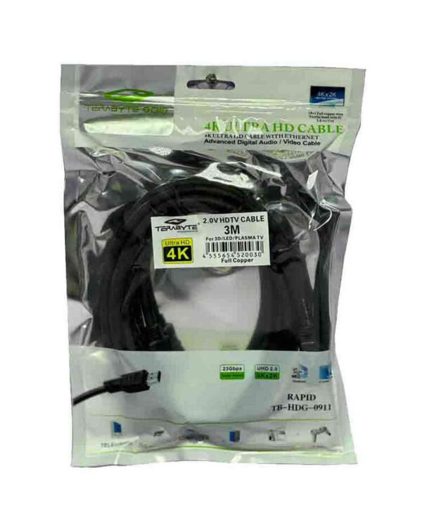 CABLE HDMI 4K 3M TERABYTE