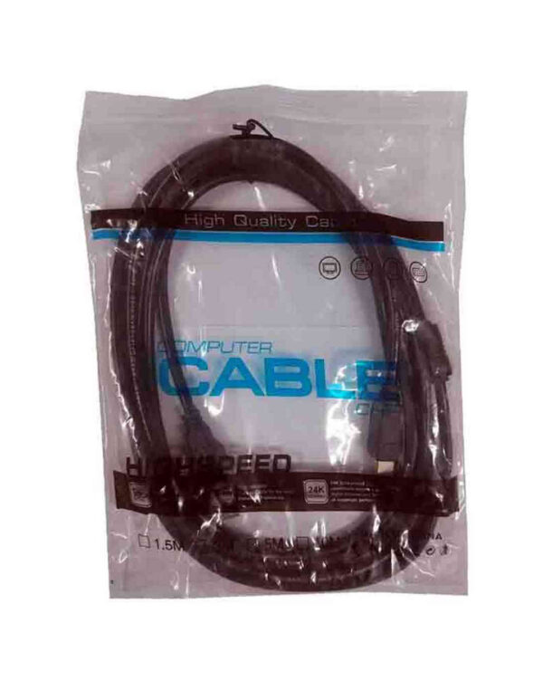 CABLE PRINTER 1,5M كيس شفاف