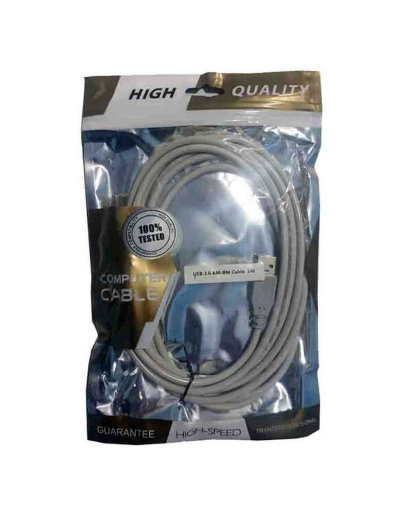 CABLE PRINTER 5M رصاصي