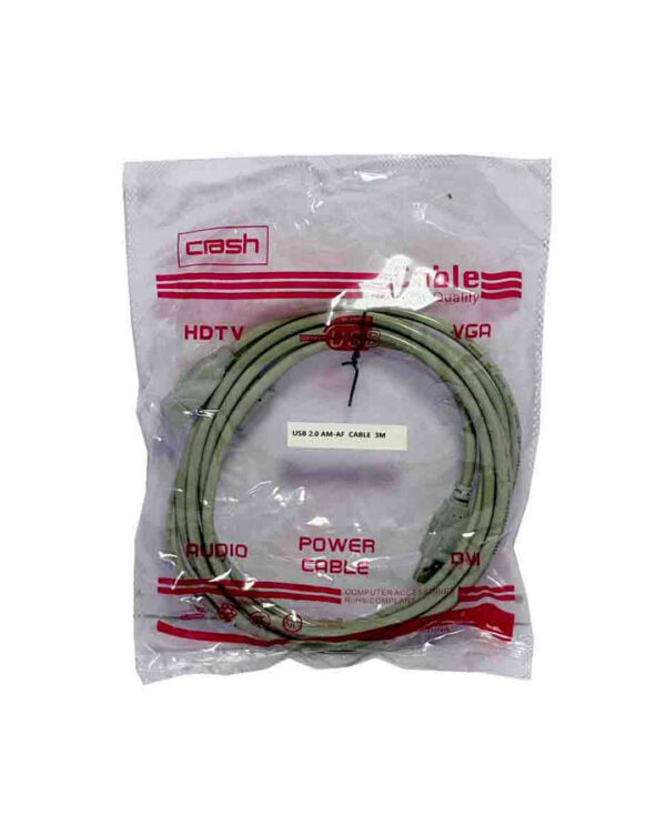 CABLE USB EXT 3M CRASH