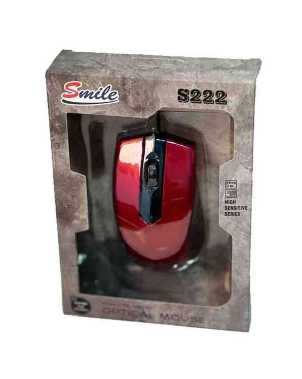 MOUSE USB SMILE S222-S333