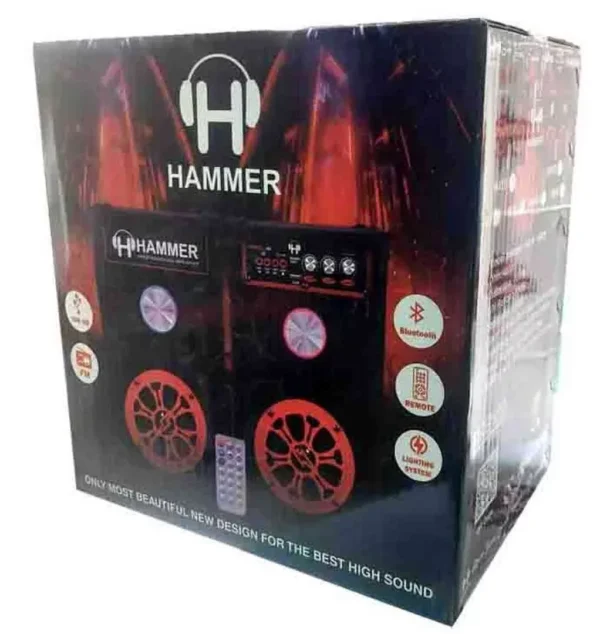 SUBWOOFER HAMMER 4 INCH DOUBLE