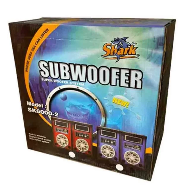 SUBWOOFER SHARK SK6000-2