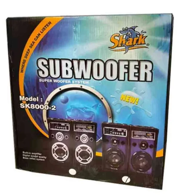 SUBWOOFER SHARK SK8000-2